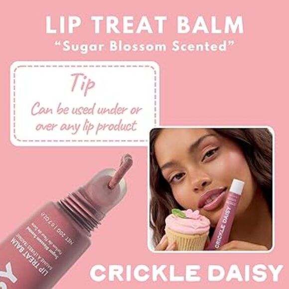 Crickle Daisy 'Lip Treat' Balm in Strawberry Shortcake (NIB) - Picture 3 of 4
